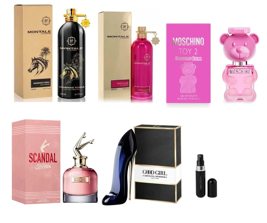 COMBO AEC 5 PERFUMES + 1 PERFUMERO